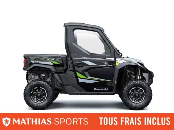  MSU-2025KWF1000PSF_Gris glaceNeuf KAWASAKI RDIGE XR DELUXE HVAC 2025 a vendre 1
