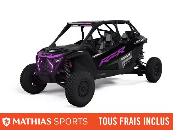  MSU-2025Z25R4P2KBL_MauveNeuf POLARIS RZR Pro R 4 Race Replica Limited Edition 2025 a vendre 1