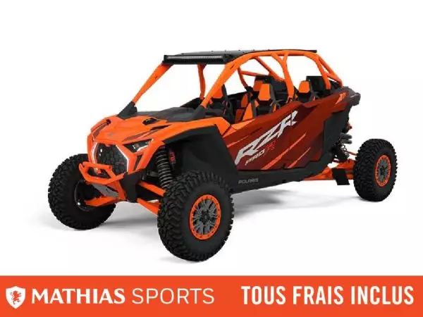  MSU-2025Z25R4P2KAE_OrangeNeuf POLARIS RZR Pro R 4 Factory Armored Limited Edition 2025 a vendre 1