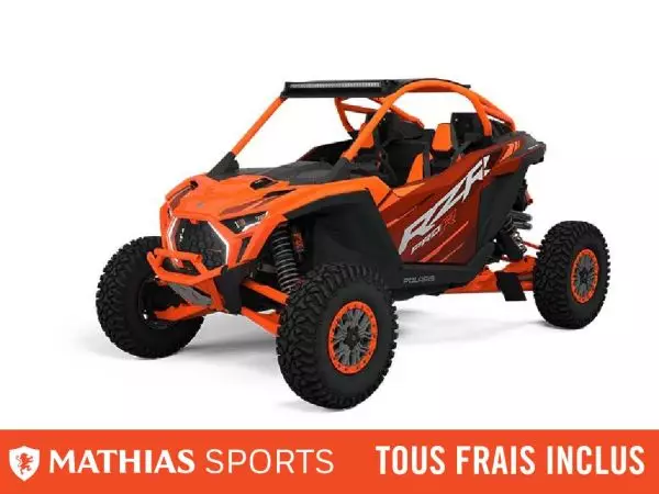 MSU-2025Z25RPP2KAE_OrangeNeuf POLARIS RZR Pro R Factory Armored Limited Edition 2025 a vendre 1