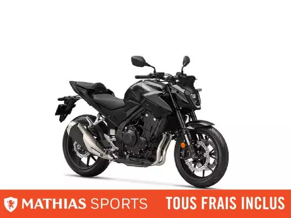  MSU-2025CB500FAS_NoirNeuf HONDA CB500F ABS 2025 a vendre 1