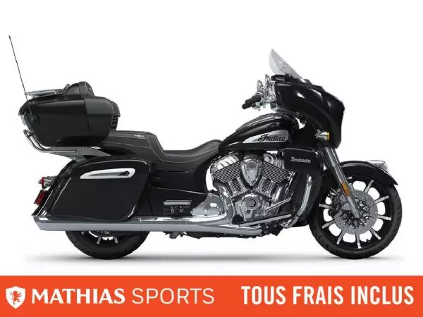  MSU-2025N25TKPBBCA_Black MetallicNeuf INDIAN Roadmaster Limited Audio Package 2025 a vendre 1