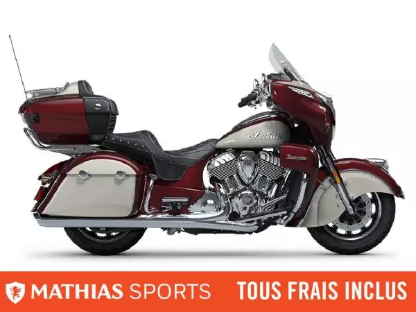  MSU-2025N25TRABBC3_Maroon Metallic/Silver Quartz MetallicNeuf INDIAN Roadmaster 2025 a vendre 1