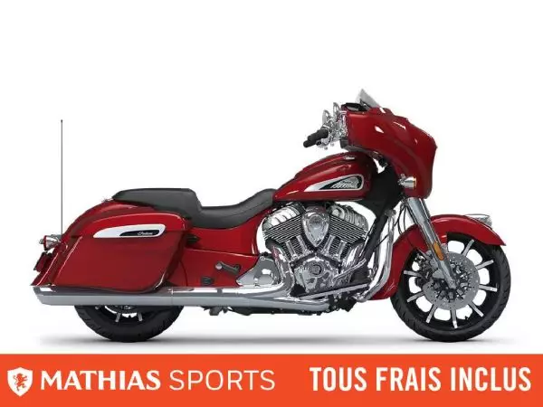  MSU-2025N25TCPBBCB_Sunset Red MetallicNeuf INDIAN Chieftain Limited Audio Package 2025 a vendre 1