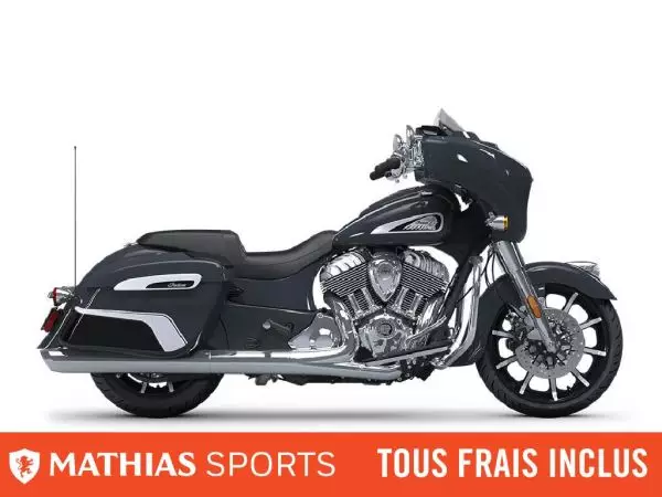  MSU-2025N25TCPBBCL_Blue Dusk/GraphicsNeuf INDIAN Chieftain Limited Audio Package 2025 a vendre 1