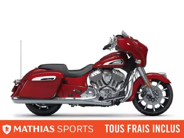  MSU-2025N25TCABBCB_Sunset Red MetallicNeuf INDIAN Chieftain Limited 2025 a vendre 1