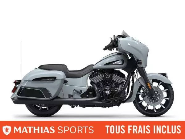  MSU-2025N25TCDBBCM_Storm Gray/GraphicsNeuf INDIAN Chieftain Dark Horse 2025 a vendre 1