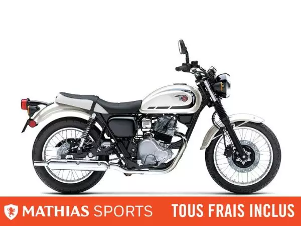  MSU-2025BJ230ASFAN_BlancNeuf KAWASAKI W230 2025 a vendre 1