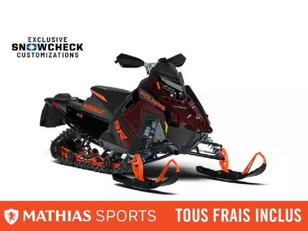  MSU-2025S25TLC9BS_Neuf POLARIS PATRIOT 9R SWITCHBACK ASSAULT 146 2025 a vendre 1