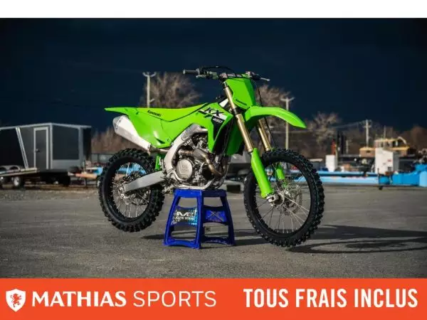  MSU-2024KX450MRFNN_VertNeuf KAWASAKI KX450 2024 a vendre 1