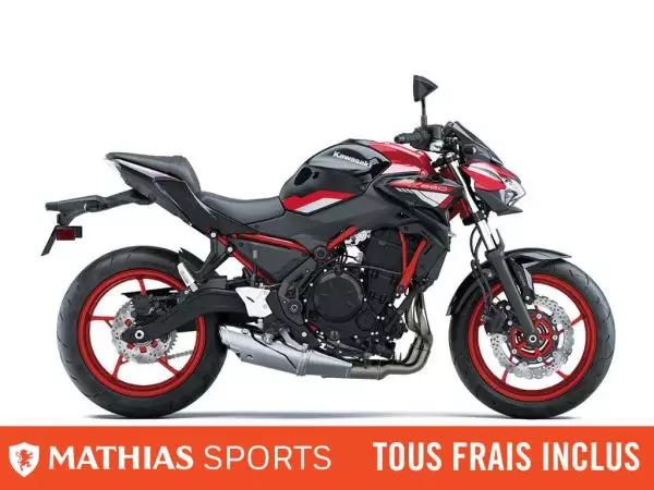 MSU-2024ER650NRFAN_RougeNeuf KAWASAKI Z650 2024 a vendre 1