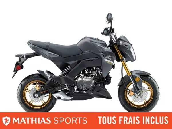  MSU-2024BR125JRFNN_GrisNeuf KAWASAKI Z125 PRO 2024 a vendre 1