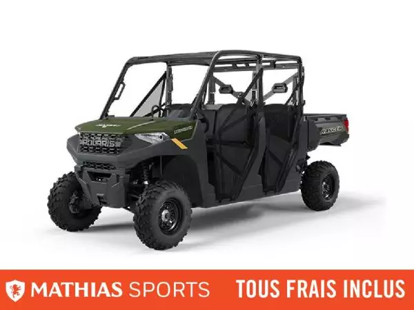  MSU-2025R25T6A99A1_VertNeuf POLARIS RANGER CREW 1000 2025 a vendre 1