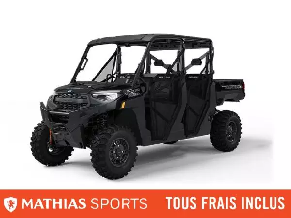  MSU-2025R25RSE99AL_NoirNeuf POLARIS RANGER CREW XP 1000 Premium 2025 a vendre 1