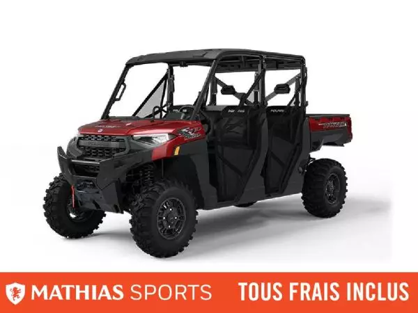  MSU-2025R25RSE99AS_RougeNeuf POLARIS RANGER CREW XP 1000 Premium 2025 a vendre 1