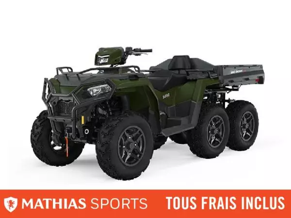  MSU-2025A25SKE57A1_VertNeuf POLARIS Sportsman 6x6 570 2025 a vendre 1