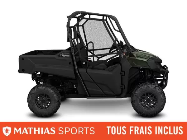  MSU-2025SXS7M2DS_VertNeuf HONDA Pioneer 700 2P Deluxe 2025 a vendre 1
