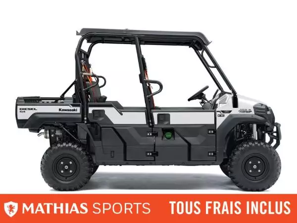 MSU-2025KDT1000CSS_BlancNeuf KAWASAKI MULE PRO-DXT FE 2025 a vendre 1