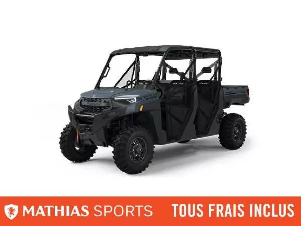 MSU-2025R25RSE99AK_GrisNeuf POLARIS Ranger Crew XP 1000 Premium 2025 a vendre 1