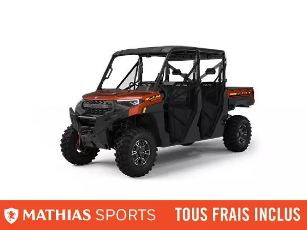  MSU-2025R25RSE99AF_OrangeNeuf POLARIS Ranger Crew XP 1000 Premium 2025 a vendre 1