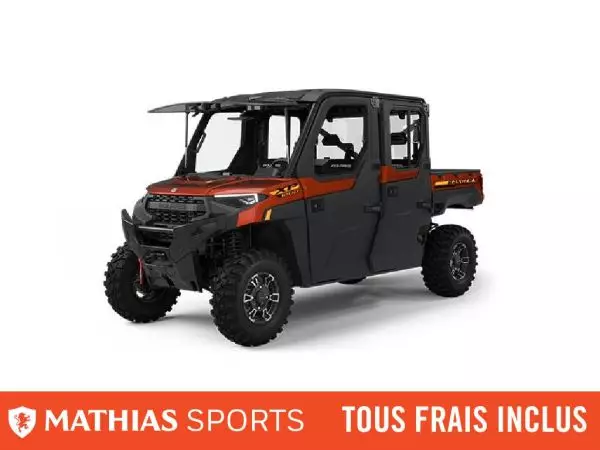  MSU-2025R25RS399AF_OrangeNeuf POLARIS Ranger Crew XP 1000 Northstar Premium 2025 a vendre 1