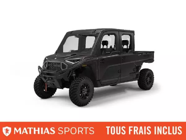  MSU-2025R25X6L1RBM_TitaneNeuf POLARIS Ranger Crew XD 1500 NorthStar Premium 2025 a vendre 1