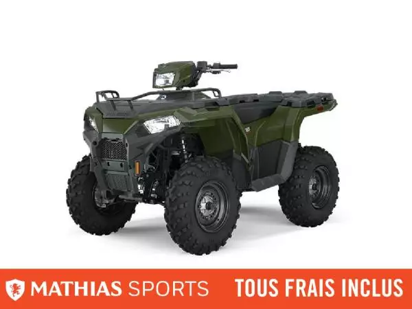 MSU-2025A25SEA50B1_VertNeuf POLARIS Sportsman 450 H.O. 2025 a vendre 1