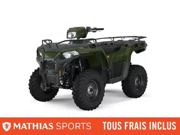  MSU-2025A25SEE50B1 _VertNeuf POLARIS Sportsman 450 H.O. EPS 2025 a vendre 1