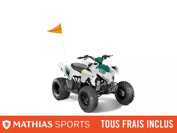  MSU-2025A25YKA11B1_BlancNeuf POLARIS Outlaw 110 EFI 2025 a vendre 1