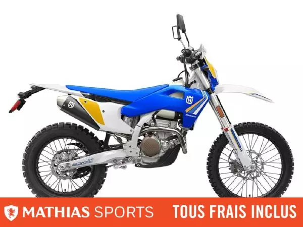  MSU-2025F2275Y8_BlancNeuf Husqvarna FE 350s HERITAGE 2025 a vendre 1
