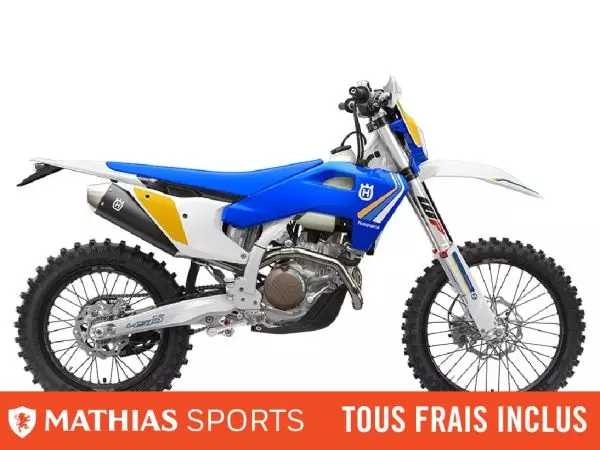  MSU-2025F2375Y9_BlancNeuf Husqvarna FE 450 HERITAGE 2025 a vendre 1