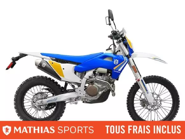  MSU-2025F2475YB_BlancNeuf Husqvarna FE 501s HERITAGE 2025 a vendre 1