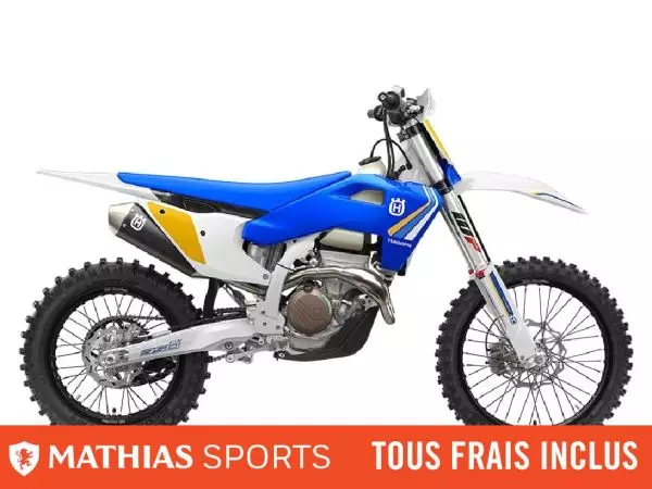  MSU-2025F2475YD_BlancNeuf Husqvarna FX 350 HERITAGE 2025 a vendre 1