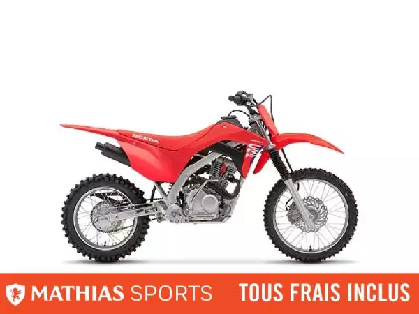  MSU-2025CRF125FS_RougeNeuf HONDA CRF125F 2025 a vendre 1