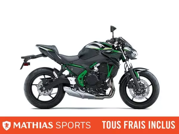  MSU-2025ER650NSFAN_NOIR/VERTNeuf KAWASAKI Z650 2025 a vendre 1