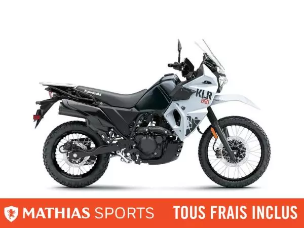  MSU-2025KL650FSFNN_BlancNeuf KAWASAKI KLR650 2025 a vendre 1