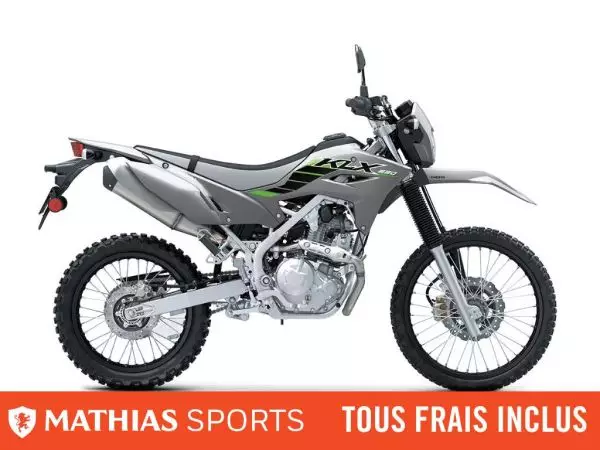  MSU-2025KLX232ASFN_GrisNeuf KAWASAKI KLX230 2025 a vendre 1