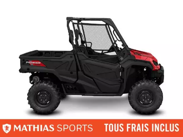  MSU-2025SXS10M3PS_RougeNeuf HONDA Pioneer 1000 - 3P EPS 2025 a vendre 1
