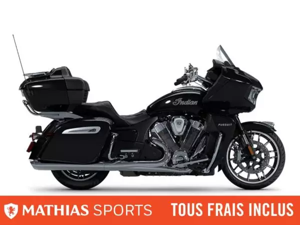  MSU-2025N25LDLSSCA_Black MetallicNeuf INDIAN Pursuit Limited With 112ci + Rider Assist Package + Audio 2025 a vendre 1