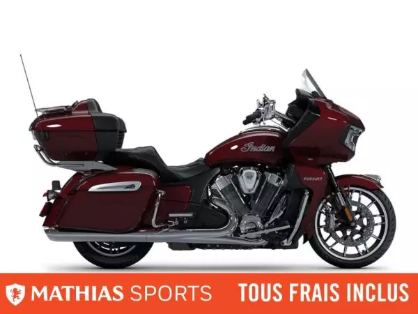  MSU-2025N25LDLSSCA_Maroon MetallicNeuf INDIAN Pursuit Limited With 112ci + Rider Assist Package + Audio 2025 a vendre 1