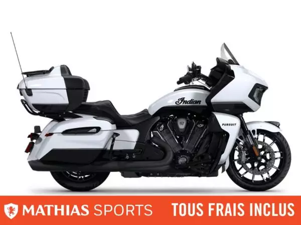 MSU-2025N25LDDSSCA_Black Metallic Vivid Crystal w/ Ghost WhiteNeuf INDIAN Pursuit Dark Horse With 112ci + Rider Assist Package + Audio 2025 a vendre 1