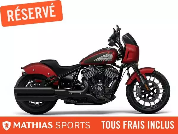 MSU-2024N24DSDBHCK_Sunset Red SmokeNeuf INDIAN Sport Chief 2024 a vendre 1