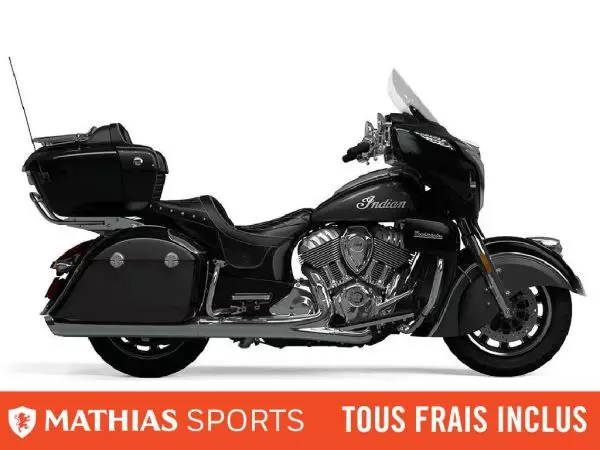  MSU-2024N24TRPBBC1_Black MetallicetTitanium MetalNeuf INDIAN Roadmaster with PowerBand Audio Package 2024 a vendre 1