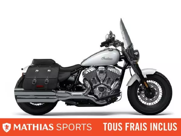  MSU-2024N24DBABHCW_Ghost White MetallicNeuf INDIAN Super Chief Limited ABS 2024 a vendre 1
