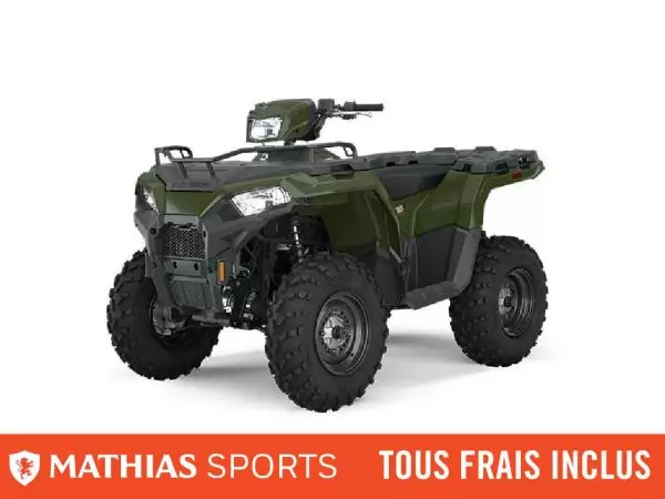  MSU-2025A25SEA50B1_VertNeuf POLARIS Sportsman 450 H.O. 2025 a vendre 1