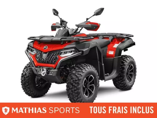  MSU-2024CFORCE600_ROUGENeuf CF MOTO  CFORCE 600 2024 a vendre 1