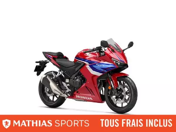  MSU-2025CBR500RAS_ROUGENeuf HONDA CBR500R ABS 2025 a vendre 1