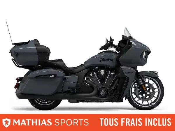  MSU-2024N24LDFRRCG_Stealth GrayNeuf INDIAN Pursuit Dark Horse with PowerBand Audio Package 2024 a vendre 1