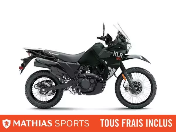  MSU-2025KL650FSFAN_VERTNeuf KAWASAKI KLR650 2025 a vendre 1