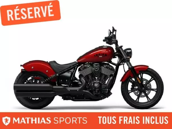  MSU-2024N24DMDBHCR_Sunset Red MetallicNeuf INDIAN Chief Dark Horse 2024 a vendre 1